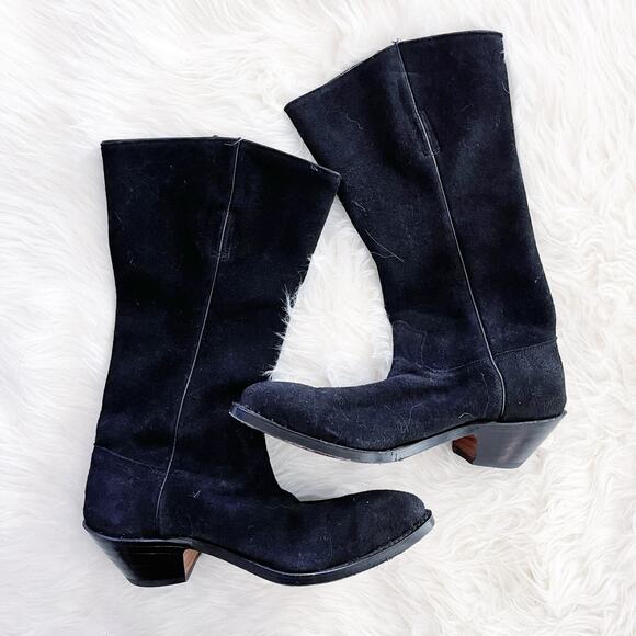 Stewart Boot Co. Black Cowboy Boots - Picture 4 of 8